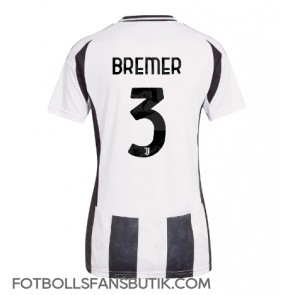 Juventus Gleison Bremer #3 Replika Hemmatröja Damer 2024-25 Kortärmad